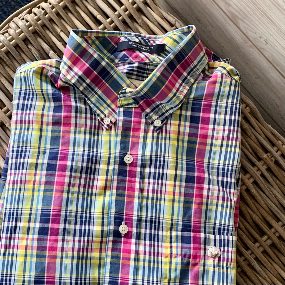 Mens cotton brothers button down